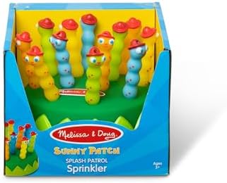 Melissa & Doug Melissa Doug Sunny Patch Splash Patrol Sprinkler Toy With Hose Attachment
