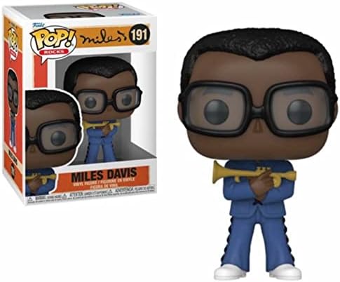 Funko POP Icons Miles Davis Funko Vinyl Figure Bundled with Compatible Box Protector Case