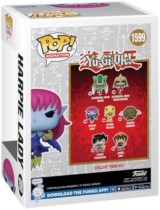 Funko POP Animation Yu-Gi-Oh - Harpie Lady - 16 Odds for Rare Chase Variant - Collectable Vinyl Figure