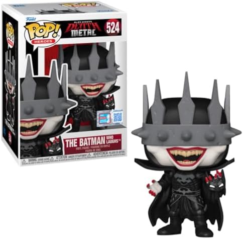 Funko POP Heroes Dark Nights Death Metal The Batman Who Laughs Vinyl Figure 4.45 inches