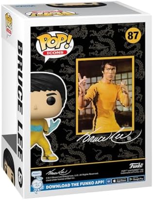 Funko POP Icons Bruce Lee - Collectable Vinyl Figure