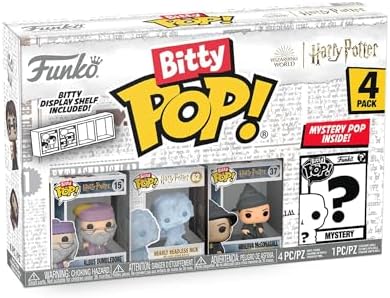 Funko Bitty POP HP - Voldemort 4-Pack - Lord Voldemort Draco Malfoy Quidditch Bellatrix