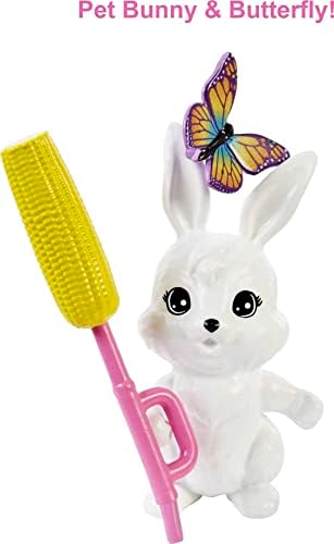 Barbie It Takes Two Stacie Doll Camping Playset with Doll Pet Tent Puppy Sticker Sheet