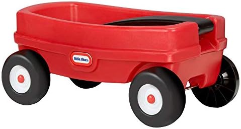 Little Tikes Lil' Wagon - Red And Black Indoor and Outdoor Play Easy Assembly Made Of