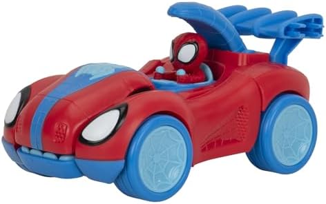 MARVEL Spidey and His Amazing Friends Spidey-Rex Racer - 8-Inch Vehicle