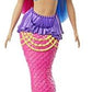 Barbie Dreamtopia Mermaid Doll with Pink Blue Hair Tail Plus Tiara Accessory