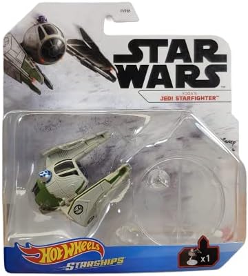 Hot Wheels 2021 Star Wars Starships Yoda's Jedi Starfighter