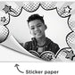 VTech KidiZoom PrintCam Paper Refill 10-Pack White