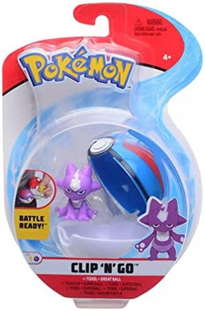 Pokemon - Clip n' Go - Toxel Great Ball PKW0154