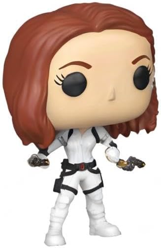 Funko Pop Marvel Black Widow - Black Widow in White Suit Vinyl Bobblehead