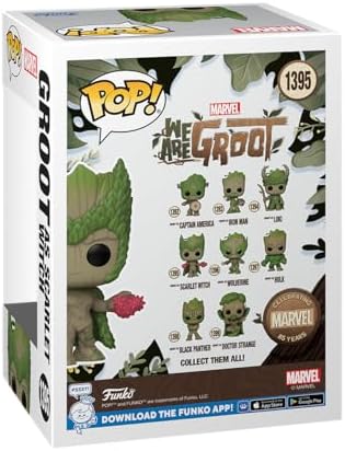Funko POP Marvel We are Groot - Scarlet Witch - Groot Shorts - Collectable Vinyl Figure