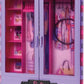 Barbie Fashionistas Ultimate Closet 6 Hangars Purple with Fold-Out Rack Carrying Handle Portable Storage for Fashion Doll