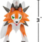 Pokemon Fighting Figure Lycanroc The Figure Toy Set