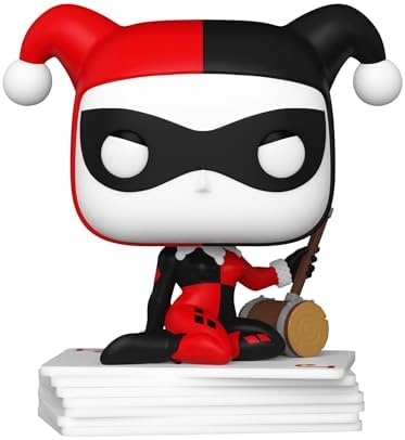 Funko POP Heroes Harley Quinn 30th Anniversary Harley Quinn with Cards Vinyl Figure