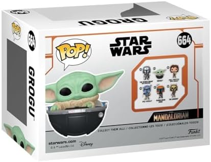 Funko POP Vinyl Star Wars The Mandalorian S9 - Grogu - The Child - Baby Yoda - Collectable Vinyl Figure
