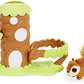 Little Tikes Springlings Surprise Poppin' Treehouse Set with Two Plush Pets