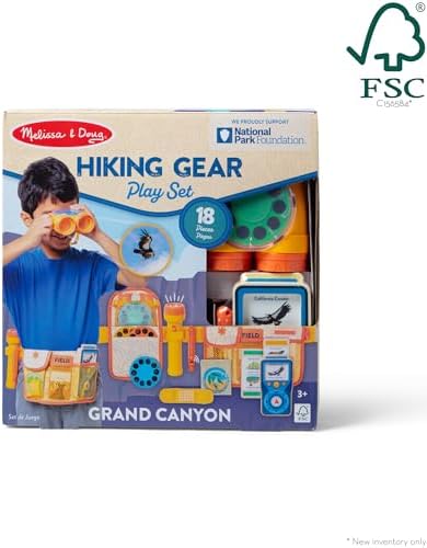 Melissa & Doug Melissa Doug Grand Canyon National Park Hiking Gear with Photo Disk Viewer
