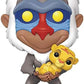 Disney The Lion King - Rafiki with Simba Funko Pop Vinyl Figure Bundled with Compatible