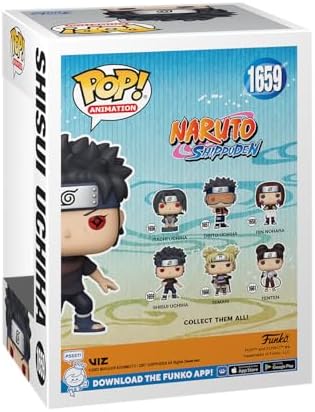 Funko POP Animation Naruto - Shisui Uchiha with Kunai - Glow in The Dark - Collectable Vinyl Figure