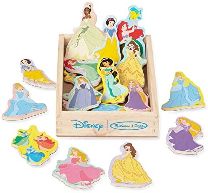 Melissa & Doug Melissa Doug Disney Princess Wooden Magnets - 20 Character Magnets