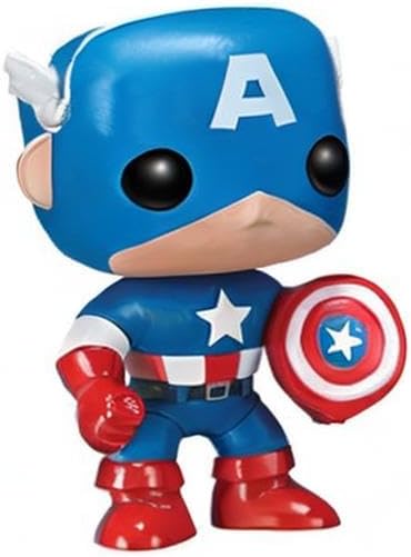 Funko Marvel Captain America Pop Vinyl FigureMulti3.75 inches
