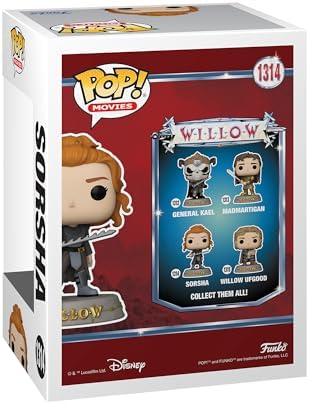 Funko Pop Movies Willow - Princess Sorsha - 16 Odds for Rare Chase Variant - Styles May Vary - Willow 1988 - Collectable Vinyl Figure