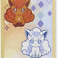 Pokemon Center Pokemon TCG Vulpix Seasons Card Sleeves 65 Sleeves
