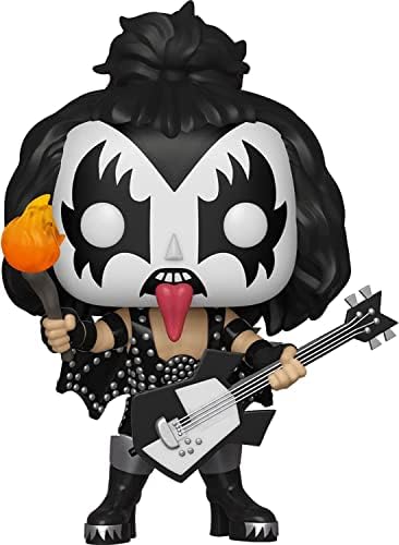 Funko POP Rocks KISS - The Demon Gene Simmons Funko Vinyl Figure Bundled with Compatible