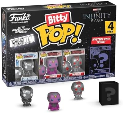 Funko Bitty POP Marvel - Iron Man and A Surprise Mystery Mini Figure - 0.9 Inch 2.2 Cm -