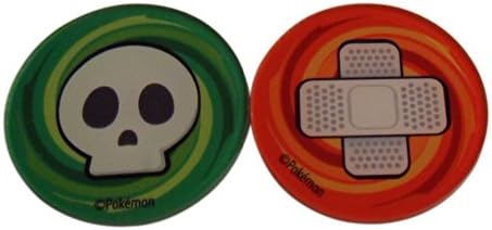 Pokemon Acrylic Pokemon Burn and Poison Markers Sealed Set of 2 from The Plasma Blast