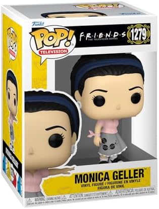 Funko POP TV Friends - Waitress Monica Geller - 16 Odds for Rare Chase Variant - Collectable Vinyl Figure