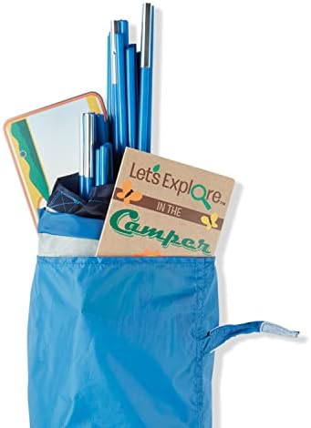 Melissa & Doug Melissa Doug Let's Explore Camper Tent - 47 x 31 x 39 Assembled