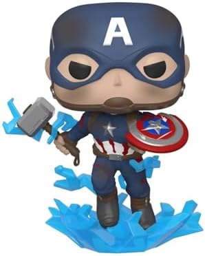 Funko Pop Marvel Avengers Endgame - Captain America with Broken Shield Mjoinir