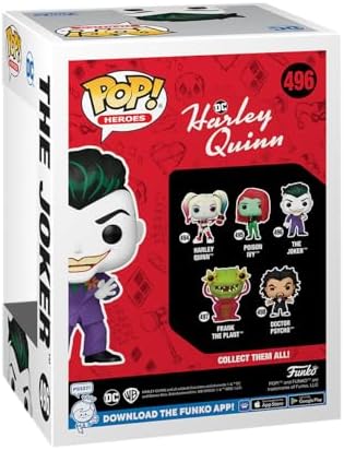 Funko POP Heroes Harley Quinn Animated Series - The Joker - Collectable Vinyl Figure