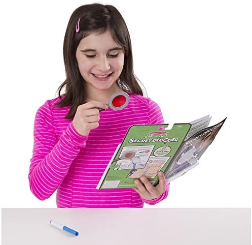 Melissa & Doug Melissa Doug On the Go Secret Decoder Activity Book - The Case of the