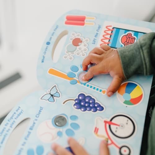 Melissa & Doug Melissa Doug Blue's Clues You Children's Book - Poke-A-Dot Shapes with