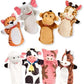 Melissa & Doug Melissa Doug Animal Hand Puppets Set of 2 4 animals in each - Zoo Friends