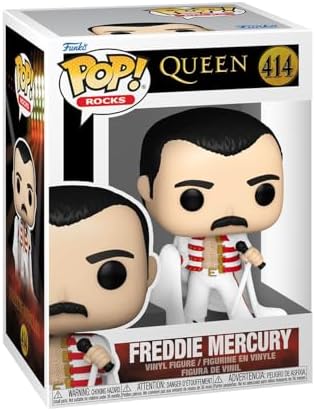 Funko POP Rocks Queen - Freddie Mercury with Cape - Collectable Vinyl Figure