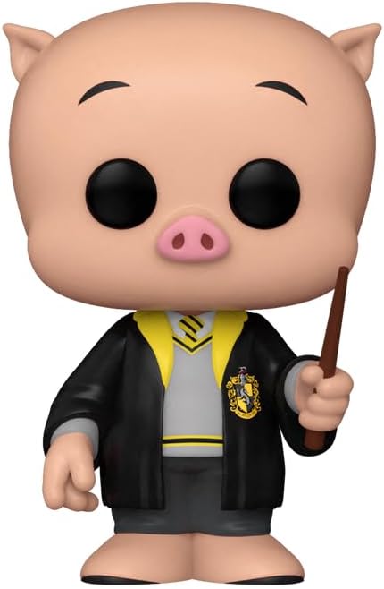 Funko Pop WB100 Looney Tunes x Wizarding World - Porky Pig Hufflepuff NYCC 2023 Shared