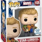 Funko Pop Marvel The Guardians of the Galaxy Holiday Special - Star-Lord with Groot Vinyl