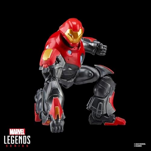 Marvel Legends Series Ultimate Iron Man Comics-Inspired 6-Inch Scale Action Figure with
