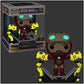 Funko Pop Iron Man 2 Iron Man MKIV with Gantry Glow-in-The-Dark Deluxe Vinyl Figure