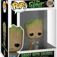 Funko POP Marvel Guardians of The Galaxy - Groot with Grunds - Groot Shorts - Collectable Vinyl Figure
