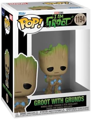 Funko POP Marvel Guardians of The Galaxy - Groot with Grunds - Groot Shorts - Collectable Vinyl Figure