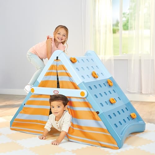 Little Tikes Campin' Climb Wall Active Play Climbing Wall and Tent for Boys and Girls
