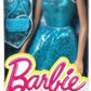 Barbie Glitz Doll Blue Dress