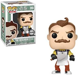 Funko POP Hello Neighbor - The Neighbor with Apron and Cleaver - FYE