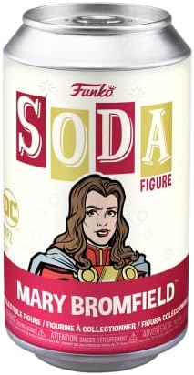 Funko Vinyl SODA Shazam 2-16 Odds for Rare Chase Variant - Mary Bromfield - DC Comics - Collectable Vinyl Figure