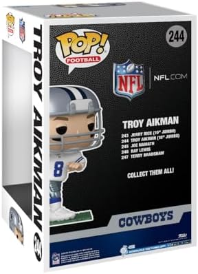 Funko POP NFL Legends Cowboys - Troy Aikman 10 - Collectable Vinyl Figure
