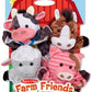 Melissa & Doug Melissa Doug Farm Friends Hand Puppets Set of 4 - Cow Horse Sheep and Pig
